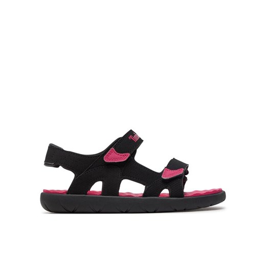 Timberland Sandały Perkins Row 2 Strap Sandal TB0A5M3NEDJ1 Czarny ze sklepu MODIVO w kategorii Sandały dziecięce - zdjęcie 182658857
