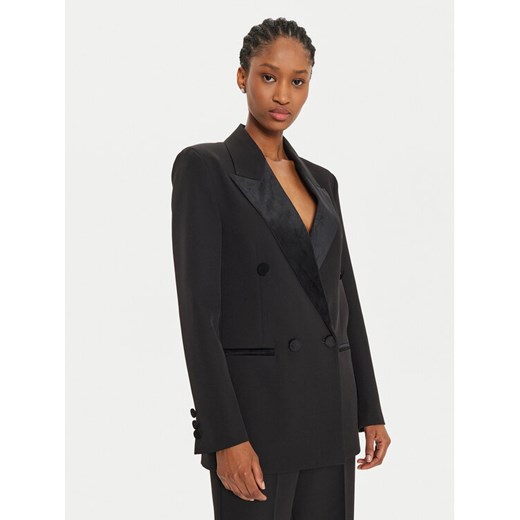 ViCOLO Marynarka TS0315 Czarny Regular Fit ze sklepu MODIVO w kategorii Marynarki damskie - zdjęcie 182658906