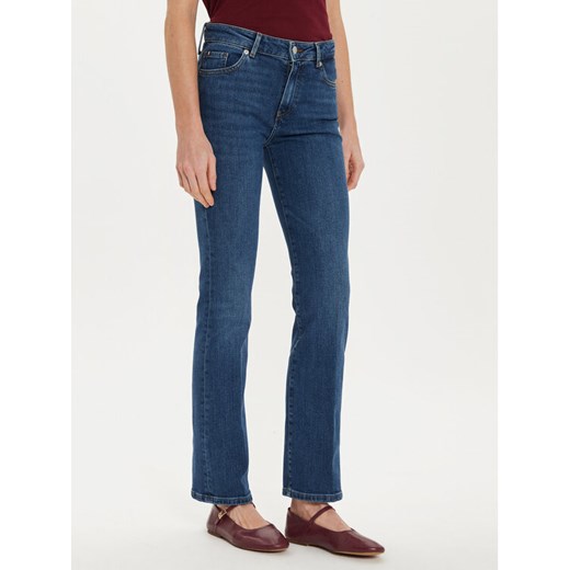 Tommy Hilfiger Jeansy WW0WW43494 Niebieski Bootcut Fit ze sklepu MODIVO w kategorii Jeansy damskie - zdjęcie 182658949