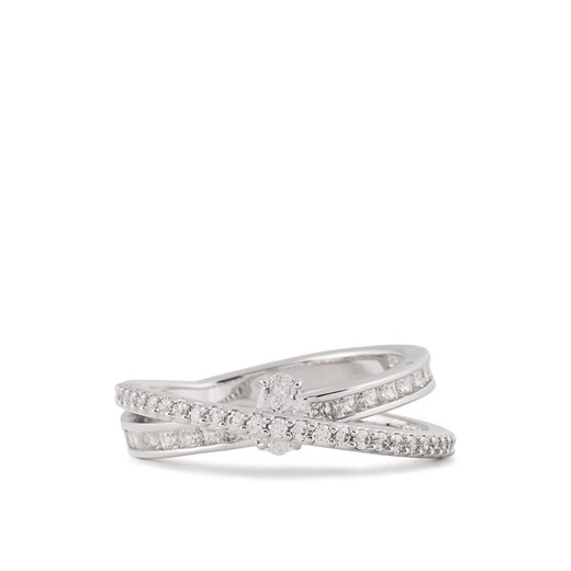 Swarovski Pierścionek Hyperbola 5691228 Srebrny ze sklepu MODIVO w kategorii Pierścionki - zdjęcie 182659048