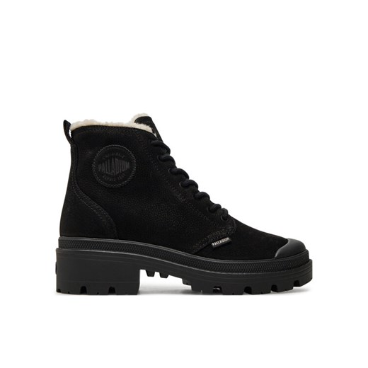 Palladium Trapery 98867-008-M Czarny ze sklepu MODIVO w kategorii Workery damskie - zdjęcie 182659057