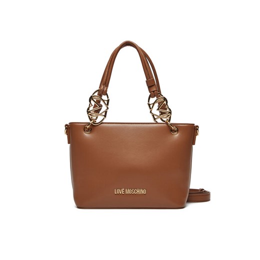 LOVE MOSCHINO Torebka JC4052PP1MLF0201 Brązowy ze sklepu MODIVO w kategorii Torebki damskie - zdjęcie 182659125