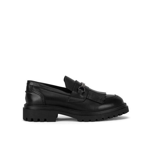 Gino Rossi Loafersy KEMER-1078-24 Czarny ze sklepu MODIVO w kategorii Lordsy damskie - zdjęcie 182659129