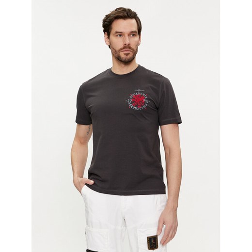 Aeronautica Militare T-Shirt 241TS2201J629 Szary Regular Fit ze sklepu MODIVO w kategorii T-shirty męskie - zdjęcie 182659178