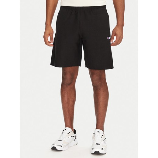 Champion Szorty sportowe 220764 Czarny Loose Fit ze sklepu MODIVO w kategorii Spodenki męskie - zdjęcie 182659205