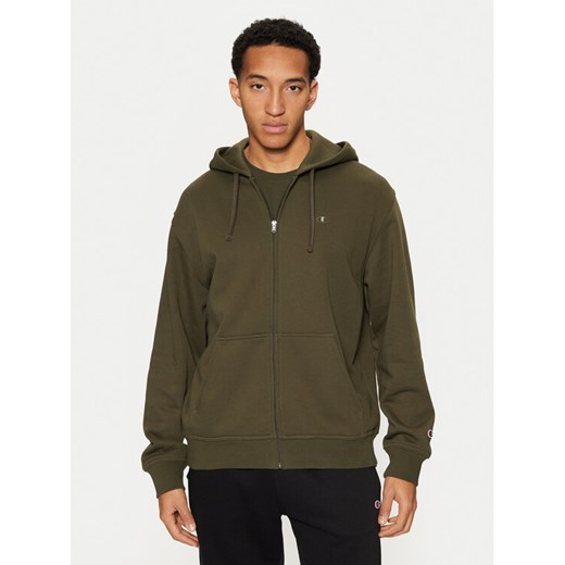 Champion Bluza 220276 Zielony Standard Fit ze sklepu MODIVO w kategorii Bluzy męskie - zdjęcie 182659328