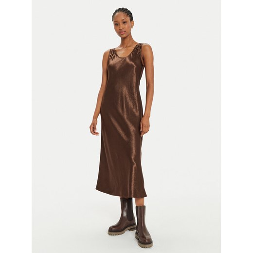 Max Mara Leisure Sukienka koktajlowa Talete 2426226028 Brązowy Regular Fit ze sklepu MODIVO w kategorii Sukienki - zdjęcie 182659439