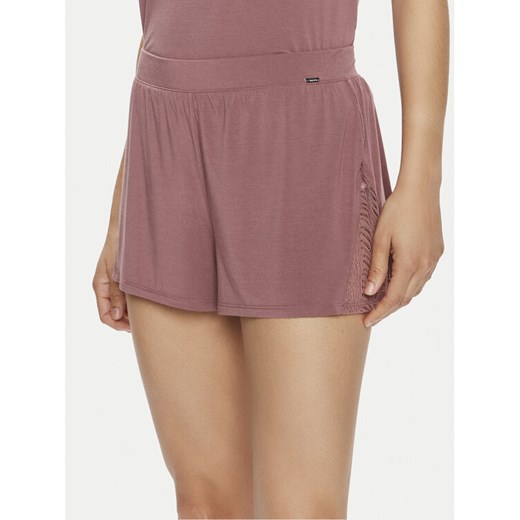 Calvin Klein Underwear Szorty piżamowe 000QS7190E Różowy Relaxed Fit ze sklepu MODIVO w kategorii Piżamy damskie - zdjęcie 182659548