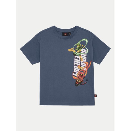 LEGO T-Shirt Ninjago 12011428 Granatowy Regular Fit ze sklepu MODIVO w kategorii T-shirty chłopięce - zdjęcie 182659559