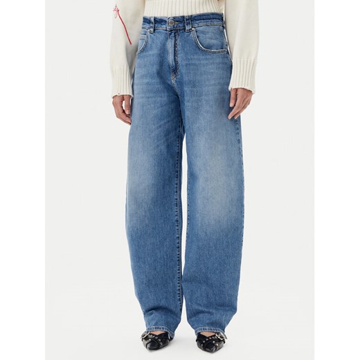 PINKO Jeansy Eloise Egg. 103180 Niebieski Relaxed Fit ze sklepu MODIVO w kategorii Jeansy damskie - zdjęcie 182659638