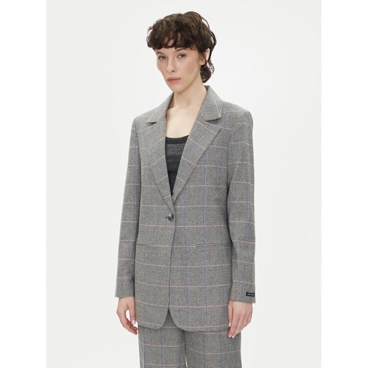 Pepe Jeans Marynarka Flavia PL402503 Szary Regular Fit ze sklepu MODIVO w kategorii Marynarki damskie - zdjęcie 182659689