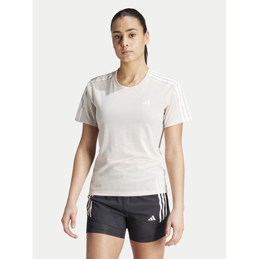 adidas Koszulka techniczna Own The Run IN8335 Różowy Regular Fit M MODIVO