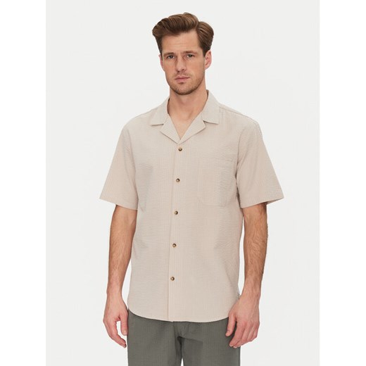 Only & Sons Koszula Eye Resort 22030342 Beżowy Relaxed Fit ze sklepu MODIVO w kategorii Koszule męskie - zdjęcie 182659758