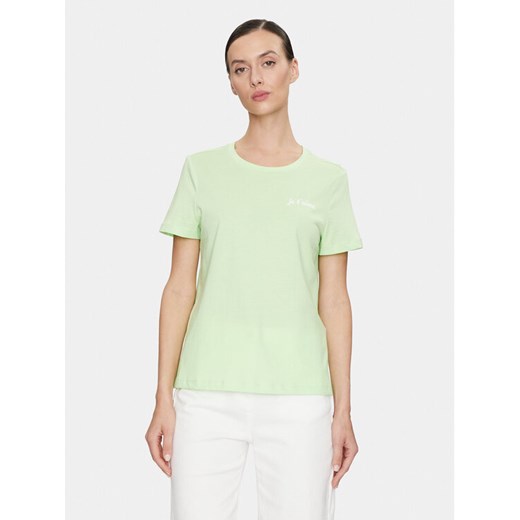 Vero Moda T-Shirt Odessa 10308688 Zielony Regular Fit ze sklepu MODIVO w kategorii Bluzki damskie - zdjęcie 182659799