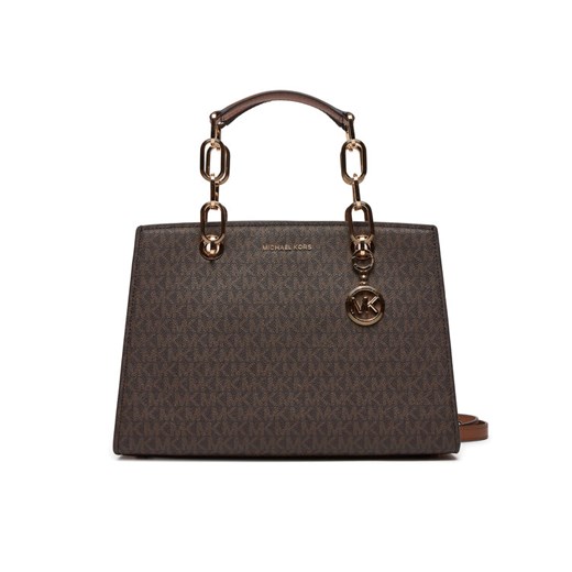 MICHAEL Michael Kors Torebka 30S4GCYS2B Brązowy ze sklepu MODIVO w kategorii Torby Shopper bag - zdjęcie 182659845