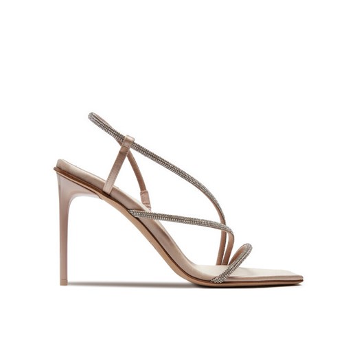 Max Mara Sandały Stark 2424526371600 Różowy ze sklepu MODIVO w kategorii Sandały damskie - zdjęcie 182659897