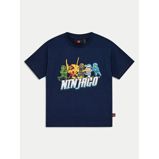 LEGO T-Shirt Ninjago 12011417 Granatowy Regular Fit ze sklepu MODIVO w kategorii T-shirty chłopięce - zdjęcie 182659905