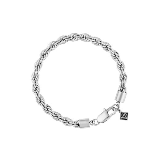 ICED STUFF Bransoletka Rope Białe złoto ze sklepu MODIVO w kategorii Bransolety - zdjęcie 182659919