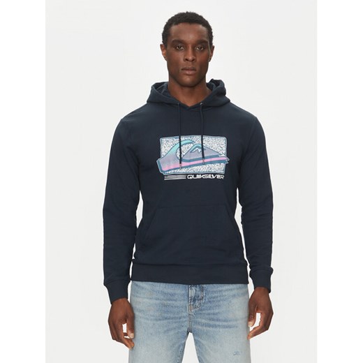 Quiksilver Bluza EQYFT05094 Granatowy Regular Fit ze sklepu MODIVO w kategorii Bluzy męskie - zdjęcie 182659978