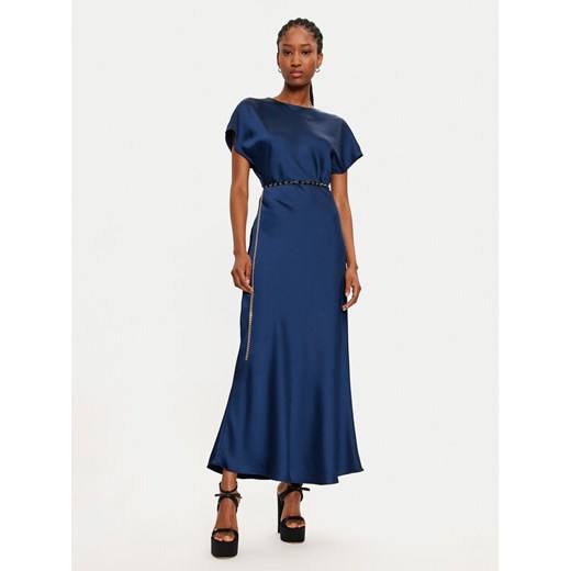 Imperial Sukienka koktajlowa ADQJIBA Granatowy Regular Fit Imperial S MODIVO