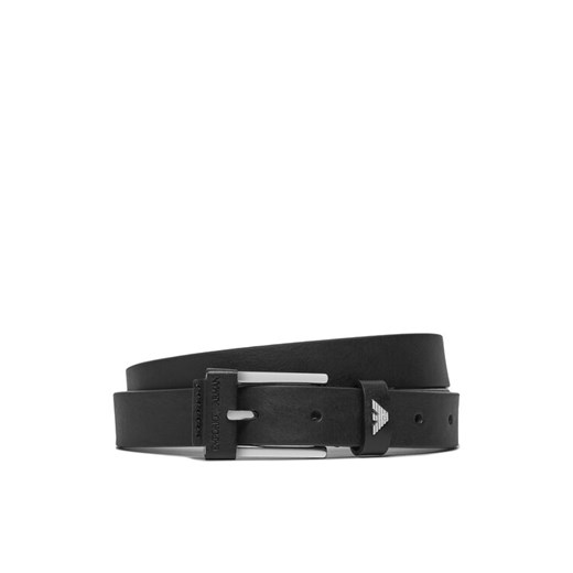 Emporio Armani Pasek Damski Y4S609 YQ19F 80001 Czarny ze sklepu MODIVO w kategorii Paski damskie - zdjęcie 182659989