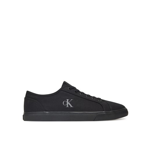 Calvin Klein Jeans Tenisówki Ess Vulc Low Mg Canvas YM0YM01209 Czarny ze sklepu MODIVO w kategorii Trampki męskie - zdjęcie 182660046