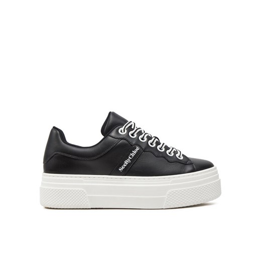 See By Chloé Sneakersy SB43065A Czarny ze sklepu MODIVO w kategorii Buty sportowe damskie - zdjęcie 182660078
