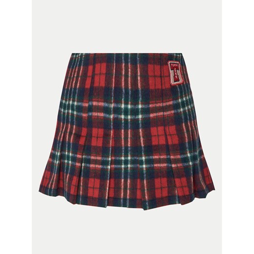 Tommy Jeans Spódnica mini DW0DW21249 Czerwony Regular Fit ze sklepu MODIVO w kategorii Spódnice - zdjęcie 182660146