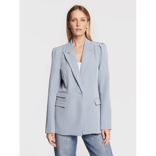 Bruuns Bazaar Marynarka Rubysus Nora BBW3164 Błękitny Slim Fit ze sklepu MODIVO w kategorii Marynarki damskie - zdjęcie 182660169