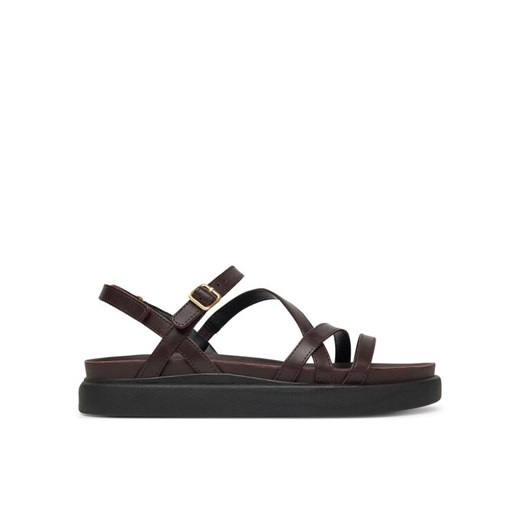 Clarks Sandały Aristella Rose 26181262 Bordowy Clarks 37_5 MODIVO