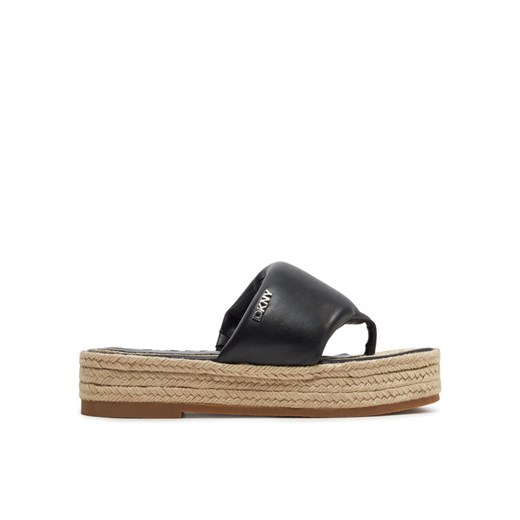 DKNY Espadryle Fifi K1405997 Czarny ze sklepu MODIVO w kategorii Klapki damskie - zdjęcie 182660237