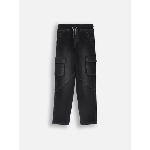 Coccodrillo Jeansy ZC4123501JCB Czarny Slim Fit ze sklepu MODIVO w kategorii Spodnie chłopięce - zdjęcie 182660248