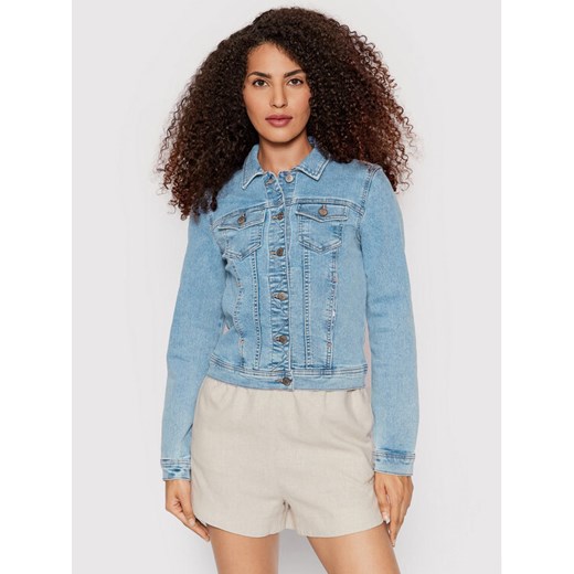 ONLY Kurtka jeansowa Wonder 15243147 Niebieski Regular Fit ze sklepu MODIVO w kategorii Kurtki damskie - zdjęcie 182660285