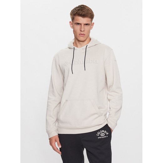 Columbia Bluza CSC Basic Logo™ II Hoodie Brązowy Regular Fit ze sklepu MODIVO w kategorii Bluzy męskie - zdjęcie 182660458