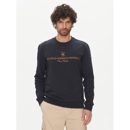 Aeronautica Militare Bluza 251FE2005F459 Granatowy Regular Fit ze sklepu MODIVO w kategorii Bluzy męskie - zdjęcie 182660486