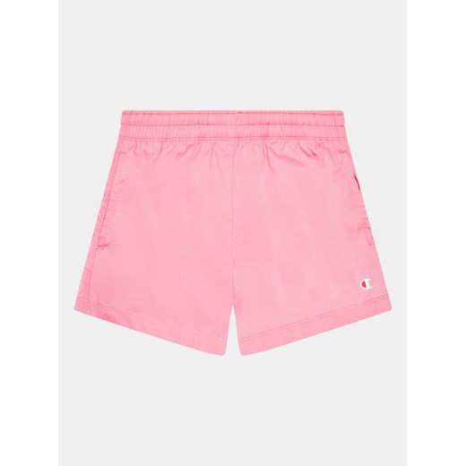Champion Szorty sportowe 404615 Różowy Regular Fit ze sklepu MODIVO w kategorii Spodenki dziewczęce - zdjęcie 182660496