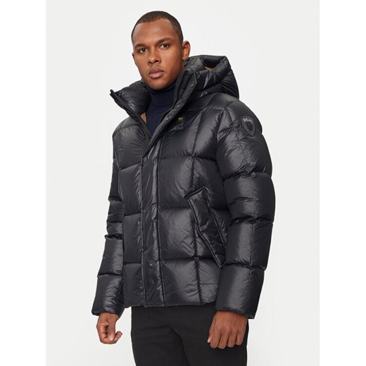 Blauer Kurtka puchowa 24WBLUC03025 Czarny Regular Fit ze sklepu MODIVO w kategorii Kurtki męskie - zdjęcie 182660516