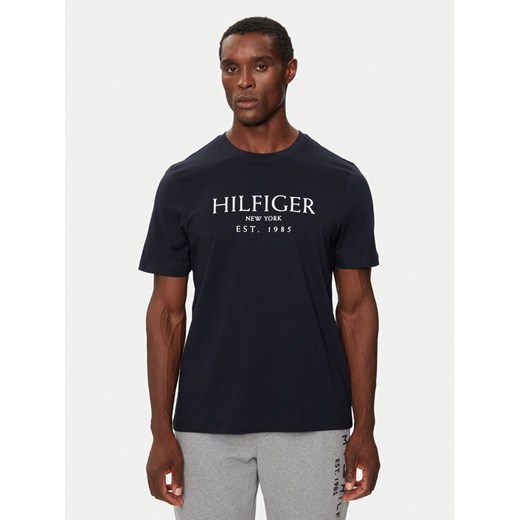 Tommy Hilfiger T-Shirt MW0MW36499 Granatowy Regular Fit ze sklepu MODIVO w kategorii T-shirty męskie - zdjęcie 182660579