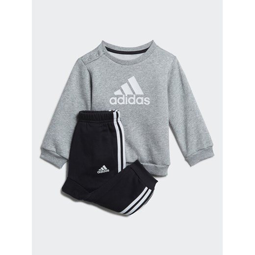 adidas Dres Badge of Sport H28835 Szary Regular Fit ze sklepu MODIVO w kategorii Dresy dla niemowlaka - zdjęcie 182660606
