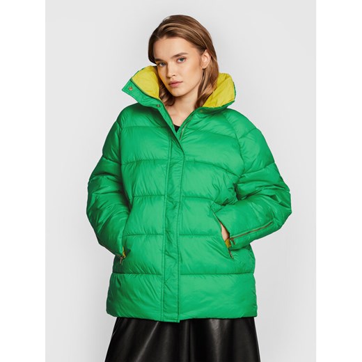 PINKO Kurtka zimowa Brunella 1G17Z3 A082 Zielony Relaxed Fit ze sklepu MODIVO w kategorii Kurtki damskie - zdjęcie 182660607