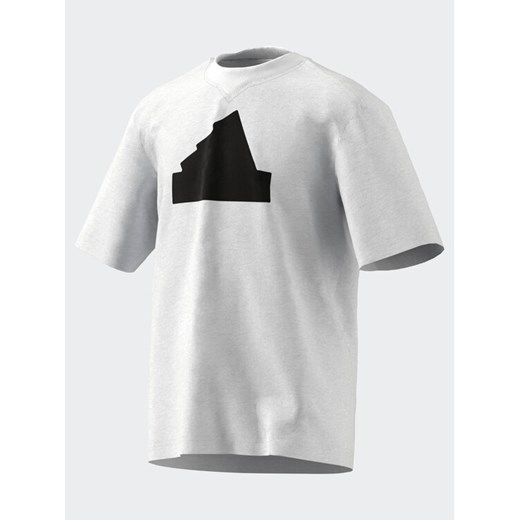 adidas T-Shirt Future Icons Logo Piqué T-Shirt IK9328 Biały Loose Fit ze sklepu MODIVO w kategorii T-shirty chłopięce - zdjęcie 182660616
