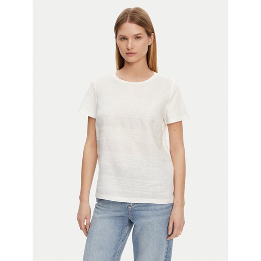 Weekend Max Mara T-Shirt Bondeno 2515941112 Biały Regular Fit ze sklepu MODIVO w kategorii Bluzki damskie - zdjęcie 182660697