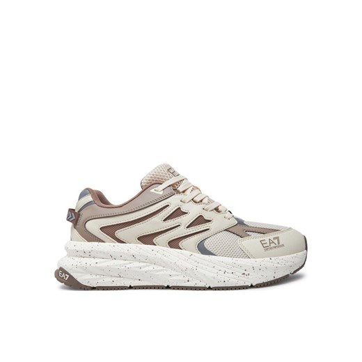 EA7 Emporio Armani Sneakersy X8X194 XK408 U255 Beżowy ze sklepu MODIVO w kategorii Buty sportowe męskie - zdjęcie 182660718