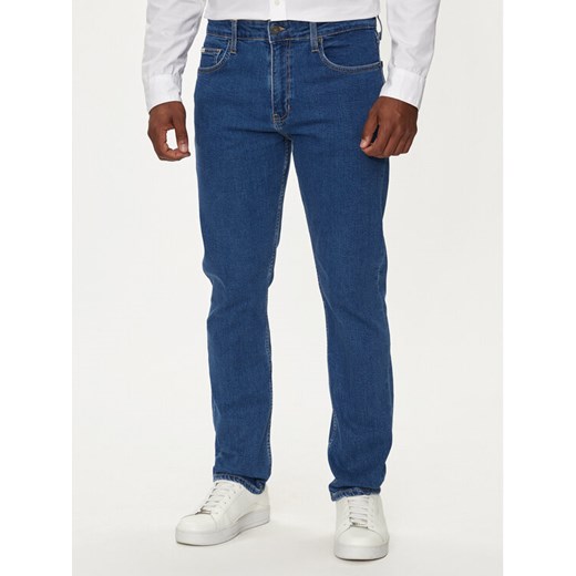 Guess Jeans Jeansy M4YA1C D5DM2 Granatowy Slim Fit ze sklepu MODIVO w kategorii Jeansy męskie - zdjęcie 182660726