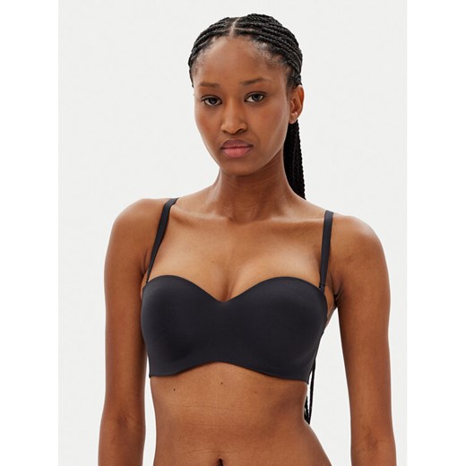 Hunkemöller Biustonosz push-up Smooth 206740 Czarny ze sklepu MODIVO w kategorii Biustonosze - zdjęcie 182660798