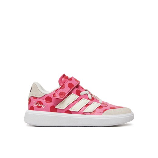 adidas Sneakersy Disney Minnie Mouse Courtblock IH6286 Różowy ze sklepu MODIVO w kategorii Buty sportowe dziecięce - zdjęcie 182660848