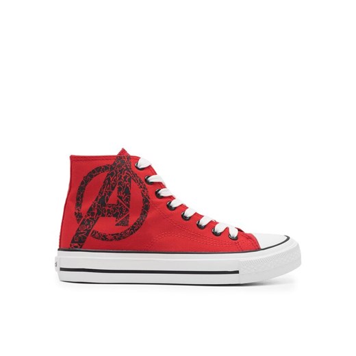 Marvel Trampki MARVEL 100-BP40-SS23-300D100 Czerwony ze sklepu MODIVO w kategorii Trampki dziecięce - zdjęcie 182660915