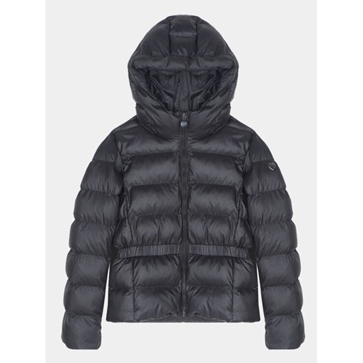 EA7 Emporio Armani Kurtka przejściowa 6RFB03 FNCZZ 1200 Czarny Regular Fit ze sklepu MODIVO w kategorii Kurtki dziewczęce - zdjęcie 182660956