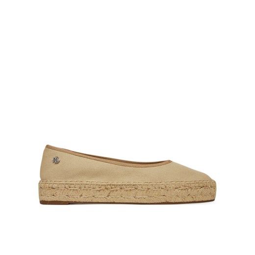 LAUREN RALPH LAUREN Espadryle Luize 802959187008 Beżowy ze sklepu MODIVO w kategorii Espadryle damskie - zdjęcie 182660959