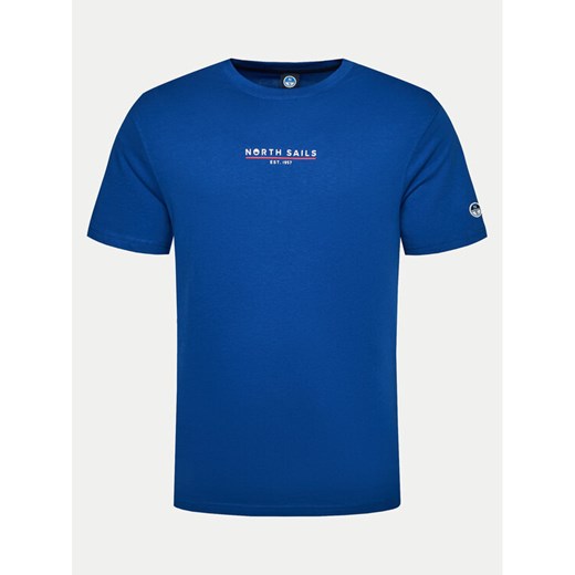North Sails T-Shirt 692974 Niebieski Comfort Fit ze sklepu MODIVO w kategorii T-shirty męskie - zdjęcie 182660966